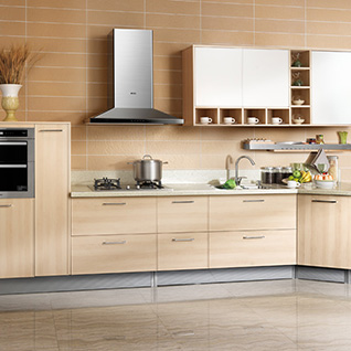 FIK16: Modern Customized PVC Kitchen Cabinet