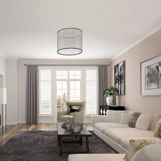FIW3 : Modern White Villa Home Furniture