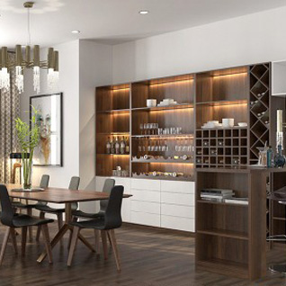 FIW2 : Humanized Design Two Storey Villa Home Furniture Set
